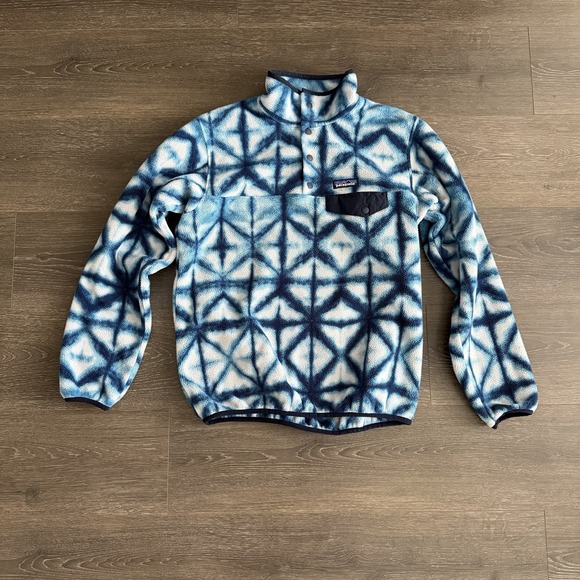 Patagonia Sweaters - Patagonia Lightweight Synchilla Snap T Fleece Pullover Womens M‎ Aztec Gorpcore